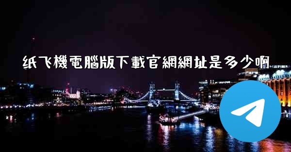 纸飞機電腦版下載官網網址是多少啊