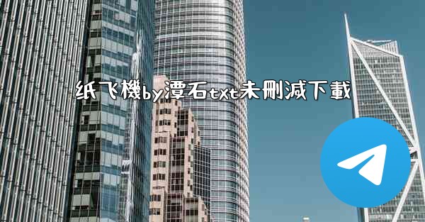 纸飞機by潭石txt未刪減下載