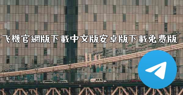 纸飞機官網版下載中文版安卓版下載免费版